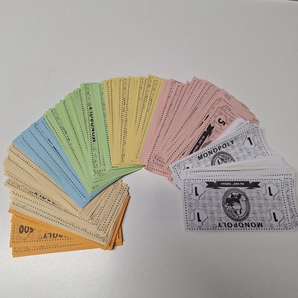Monopoly My MLB 2006 Board Game Replacement Money Baseball‎ Themed Bank